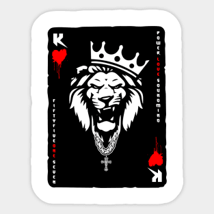 KING OF HEARTS Sticker